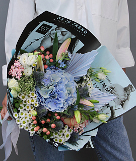 Букет цветов HYDRANGEA lux